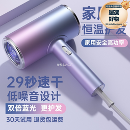 電吹風機家用靜音發負離子護髮速幹大風力風筒華強北2024新款其他 歷史價格詳細信息