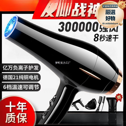 電吹風機髮廊家用大功率髮型師理髮店專用風筒電動 歷史價格詳細信息