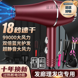 家用吹風機藍光護髮髮廊酒店電吹風hair dryer吹風筒 歷史價格詳細信息
