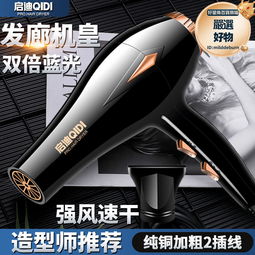 髮廊大風吹風機家用大功率理髮店負離子電吹風筒恆溫冷熱風不傷發 歷史價格詳細信息