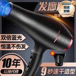 理髮店電吹風機家用負離子護髮大風力速幹男女士髮型師風筒 歷史價格詳細信息