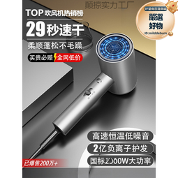 電吹風機家用大吹風筒髮廊專用風力速幹負離子功率理髮店護髮靜音 歷史價格詳細信息