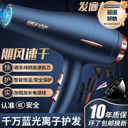 髮廊專用電吹風機理髮店大功率家用負離子護髮速幹三插頭冷熱風筒 歷史價格詳細信息