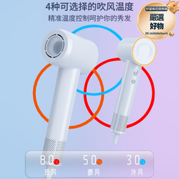 電吹風家用風筒負離子恆溫高速無刷吹風機 歷史價格詳細信息