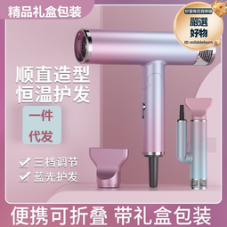 大功率藍光電吹風可攜式可摺疊吹風機酒店家用學生宿舍吹風筒 歷史價格詳細信息
