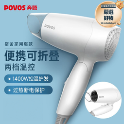 吹風機宿舍用學生摺疊家用電吹風便攜藍光負離子熱風筒跨 歷史價格詳細信息