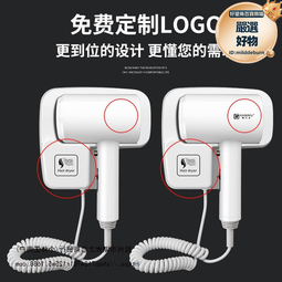 酒店吹風機壁掛式吹風筒賓館家用浴室衛生間專用掛牆式電吹風 歷史價格詳細信息