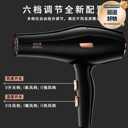 爆款大功率速幹高速藍光恆溫電吹風機家用理髮店護髮新款 歷史價格詳細信息