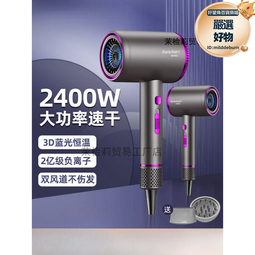 德系吹風機家用負離子護髮宿舍學生理髮店專用電吹風大風速幹風筒 歷史價格詳細信息