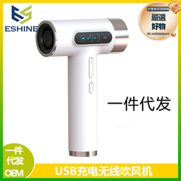 充電式無線吹風機 便攜式電吹風筒 電池款不插電 無線吹風機 充電式靜音護發可折疊吹風機 USB不插電熱冷風吹風機 歷史價格詳細信息