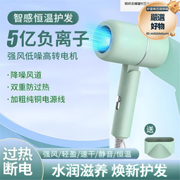 吹風機家用負離子護髮大風力理髲店專用小靜音速乾米高速吹風機 歷史價格詳細信息
