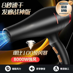 負離子吹風機大功率柔順護髮電吹風機 mb-0501 白色 歷史價格詳細信息