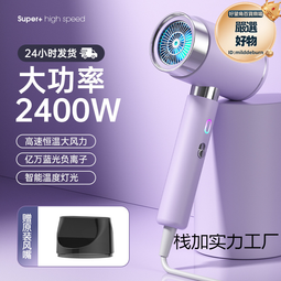 2400w大功率電吹風機家用髮廊藍光負離子吹風筒高速恆溫 歷史價格詳細信息