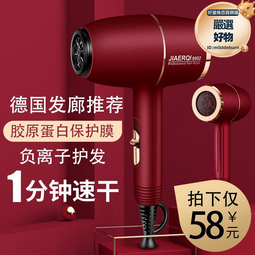 電吹風機髮廊家用大風力理髮店大功率負離子護髮靜音速乾冷熱風筒 歷史價格詳細信息