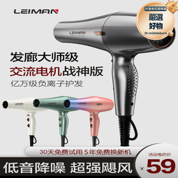 電吹風機家用大風力髮廊大功率男士專用理髮店負離子靜速幹護髮 歷史價格詳細信息