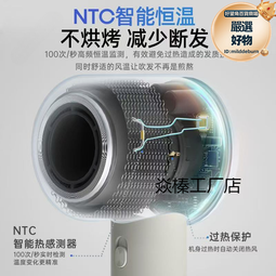 恆溫電吹風LED帶顯示靜音4D藍光負離子吹風機冷熱家用高功率護髮 歷史價格詳細信息