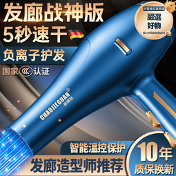 髮廊電吹風機吹頭髮大風力家用理髮店大功率負離子護髮速幹飛 歷史價格詳細信息