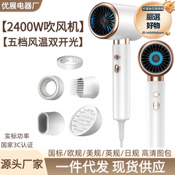 高速吹風機家用大功率髮廊藍光護髮電吹風冷熱風吹風筒 歷史價格詳細信息