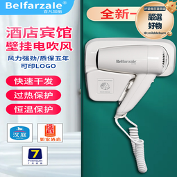 壁掛式吹風機酒店賓館家用浴室掛壁式幹發器化妝室負離子吹風機 歷史價格詳細信息