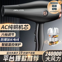 髮廊電吹風機家用大風力負離子護髮理髮店大功率速乾冷熱風筒 歷史價格詳細信息