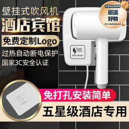 酒店吹風機壁掛式吹風筒賓館家用浴室衛生間專用掛牆式電吹風 歷史價格詳細信息