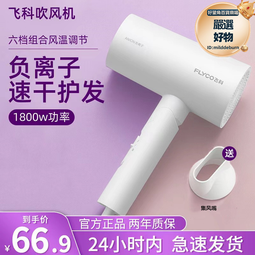 飛科吹風機FH6257家用摺疊學生宿舍小功率冷熱風護髮吹風機 歷史價格詳細信息