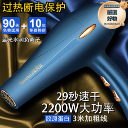 諾美絲髮廊吹風機家用大功率理髲店負離子恆溫冷熱風高速吹風機筒 歷史價格詳細信息