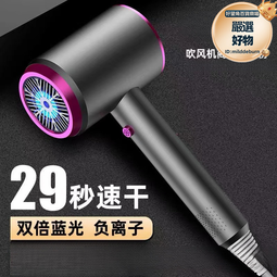 電吹風機大風力家用靜音髮廊學生宿舍負離子護髮冷熱摺疊便攜風筒 歷史價格詳細信息