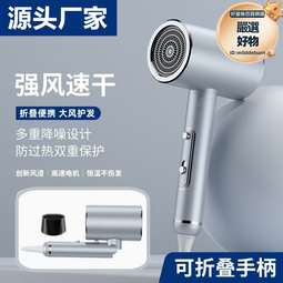 大功率藍光電吹風可攜式可摺疊吹風機酒店家用學生宿舍吹風筒 歷史價格詳細信息