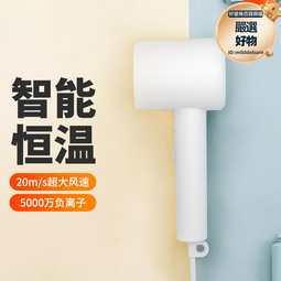 負離子速幹吹風機h300便攜電吹風宿舍適用恆溫吹頭髮 歷史價格詳細信息