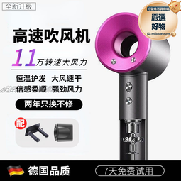 電吹風機 負離子護髮吹風機 新款大牌 殿睿發廊電吹風 大風速干家用吹風機 大功率藍光負離子 歷史價格詳細信息