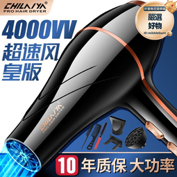 高速吹風機家用大功率髮廊藍光護髮電吹風冷熱風吹風筒 歷史價格詳細信息