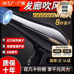 吹風機家用大風力理髮店專用大功率負離子護髮速幹吹頭髮電吹風筒 歷史價格詳細信息