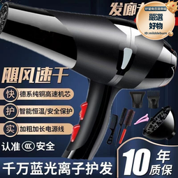 理髮店大功率吹風機大風力家用電吹風髮廊藍光護髮吹風機 歷史價格詳細信息