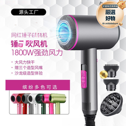 電吹風機家用負離子不傷發高速風筒髮廊大功率冷熱藍光電吹風 歷史價格詳細信息