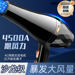 家用髮廊大功率速幹護髮吹風機負離子電吹風直發 歷史價格詳細信息