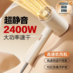 高速吹風機家用高速速幹負離子護髮吹風筒大風力底噪靜音電吹風 歷史價格詳細信息