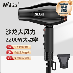 優士電吹風機家用大功率負離子不傷發冷熱風護髮宿舍學生靜音風筒 歷史價格詳細信息
