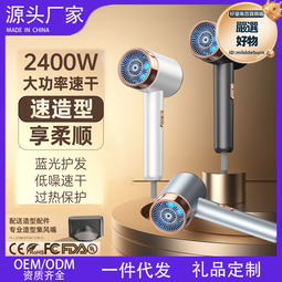 家用電吹風機藍光大功率冷熱風吹風筒髮廊宿舍專用大風力電吹風機 歷史價格詳細信息