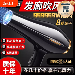 吹風機家用大風力理髮店專用大功率負離子護髮速幹吹頭髮電吹風筒 歷史價格詳細信息