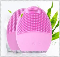 【電動洗臉機】 矽膠潔面儀 超聲波震動 毛孔清潔器 防水洗臉神器 洗臉機 潔面儀 歷史價格詳細信息