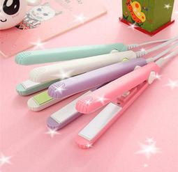 離子夾 捲髮棒 電捲棒 平板夾 直髮器 小功率捲髮棒 迷你便攜小夾板 直髮捲髮 燙髮美髮 空氣瀏海 造型用品 電夾板 歷史價格詳細信息