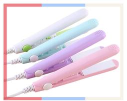 離子夾 捲髮棒 電捲棒 平板夾 直髮器 小功率捲髮棒 迷你便攜小夾板 直髮捲髮 燙髮美髮 空氣瀏海 造型用品 電夾板 歷史價格詳細信息