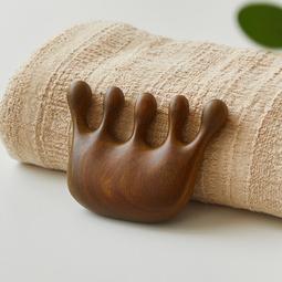 頭皮按摩梳檀木梳子男女 頭 頭部 絡專 圓頭大寬齒不易發脫 歷史價格詳細信息