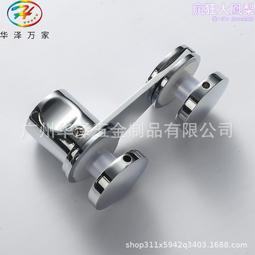 淋浴房玻璃門不鏽鋼方形90度雙邊浴室夾鉸鏈鋼化無框門固定玻璃夾 歷史價格詳細信息