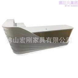收銀臺公司前臺接待臺烤漆前臺桌 裝店奶 店美容院吧臺櫃臺定制 歷史價格詳細信息