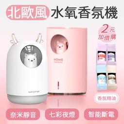 七彩夜燈加濕器 2檔變換模式小熊USB加濕器 新款家用臥室辦公香薰精油小夜燈斷電保護防止乾燒香薰燈 歷史價格詳細信息