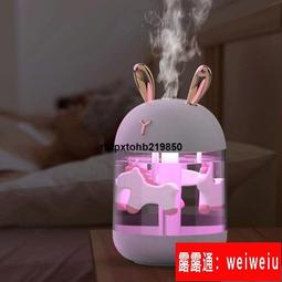 ????現貨????迷你空氣加濕器 220ml 小Q加濕補水香薰專家 USB充電 7.6x7.6x10cm⚡顏色：湖水 歷史價格詳細信息