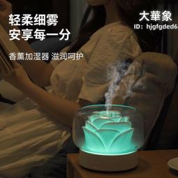 超聲波香薰機迷你創意加溼器新奇特鏤空夜燈家用臥室精油香氛機 歷史價格詳細信息