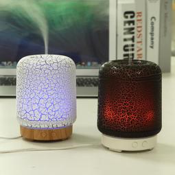 新款七彩裂紋星球香薰機usb精油擴香機家用臥室氛圍燈火焰加溼器 歷史價格詳細信息